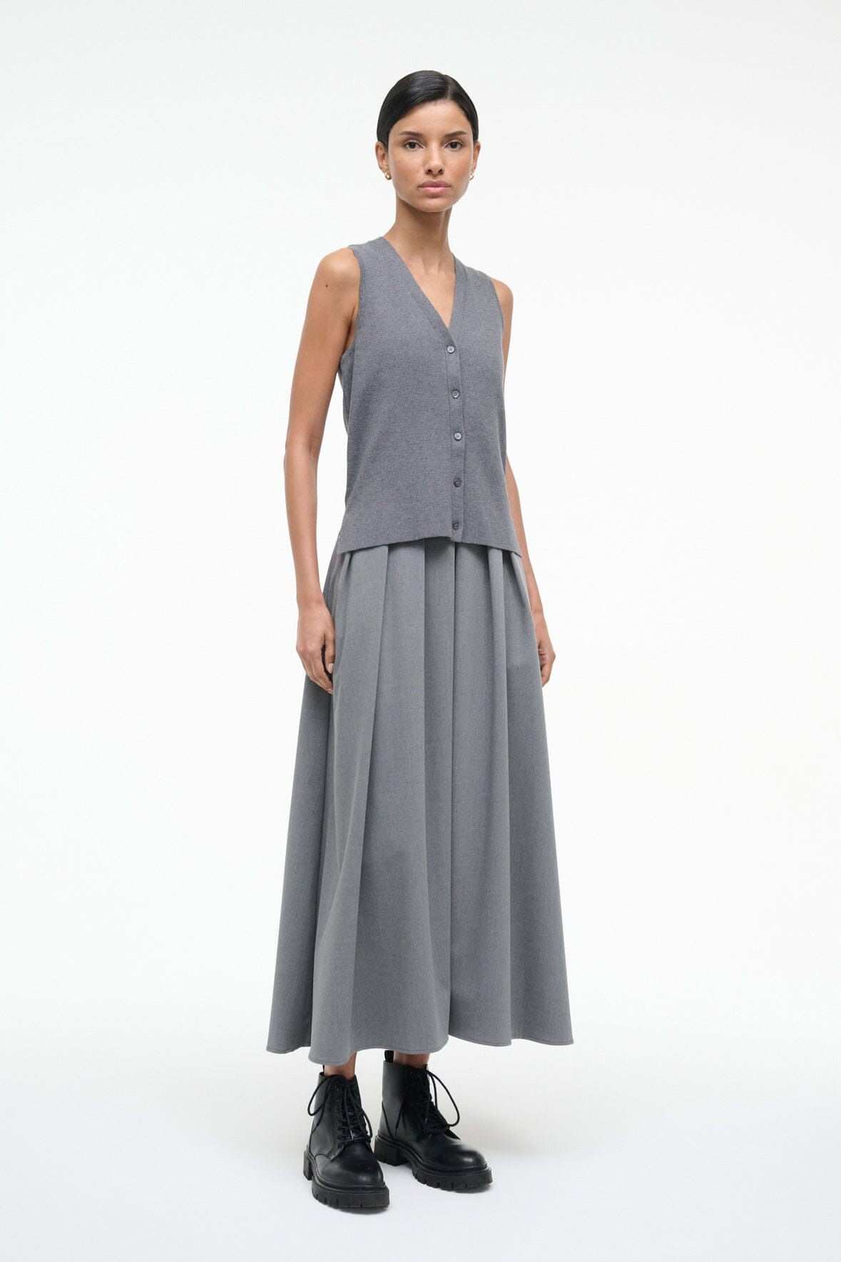 STAUD MADELINE DRESS STATIC - 4