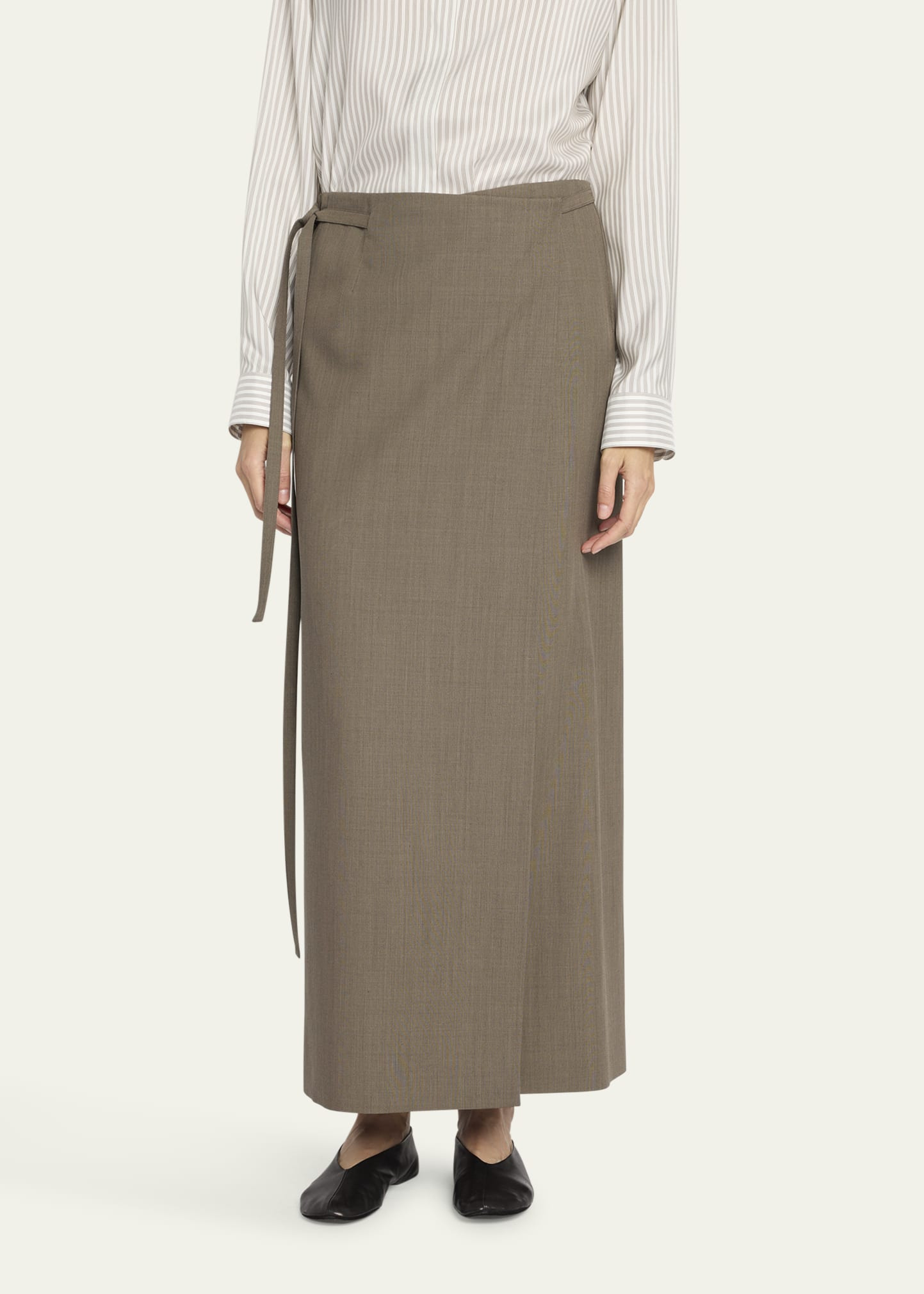 Toreva Straight Wrap Skirt - 4