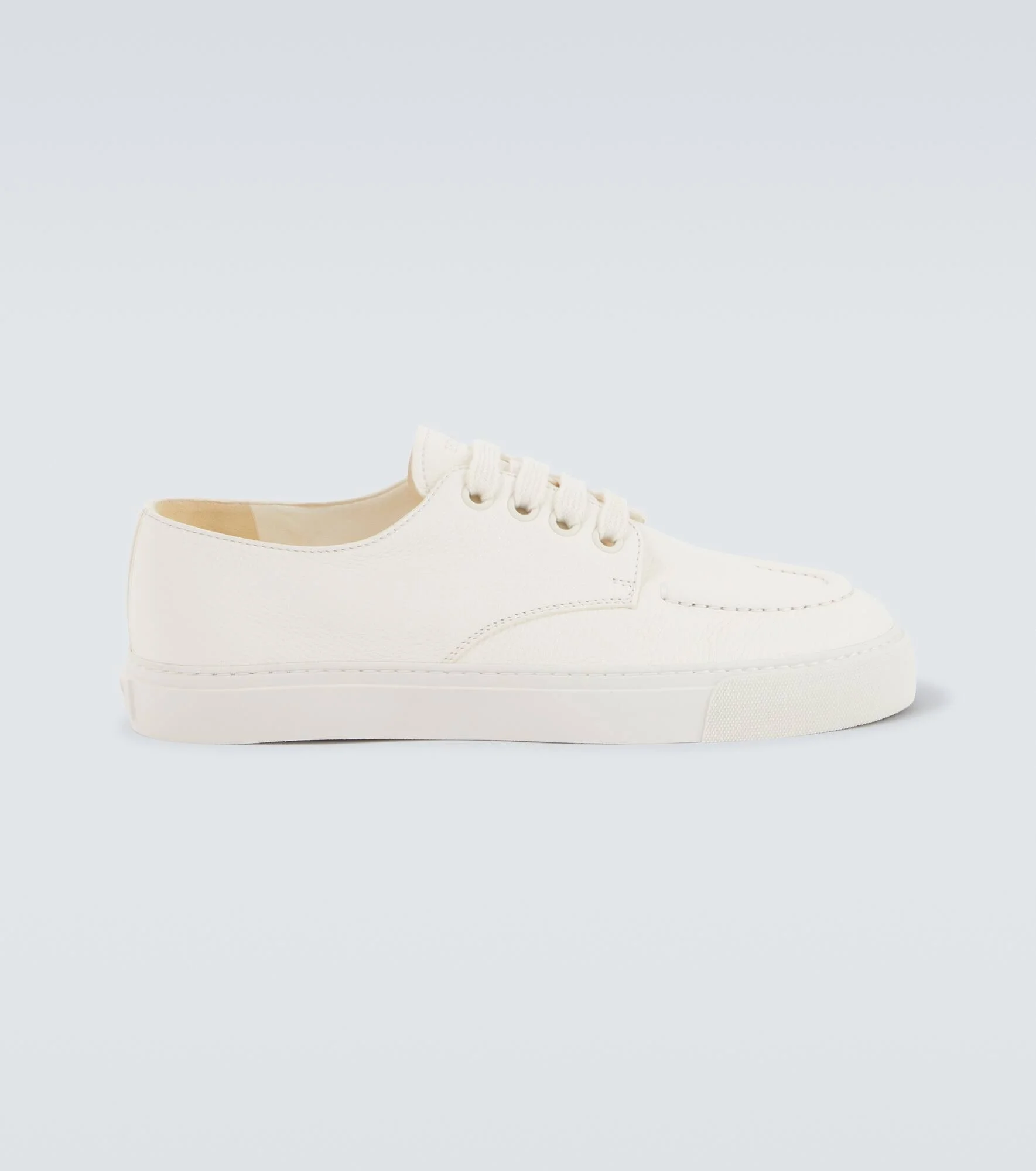 Suede low-top sneakers - 1