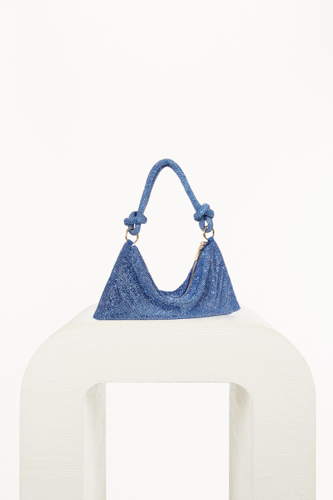 HERA NANO RHINESTONE SHOULDER BAG - 4