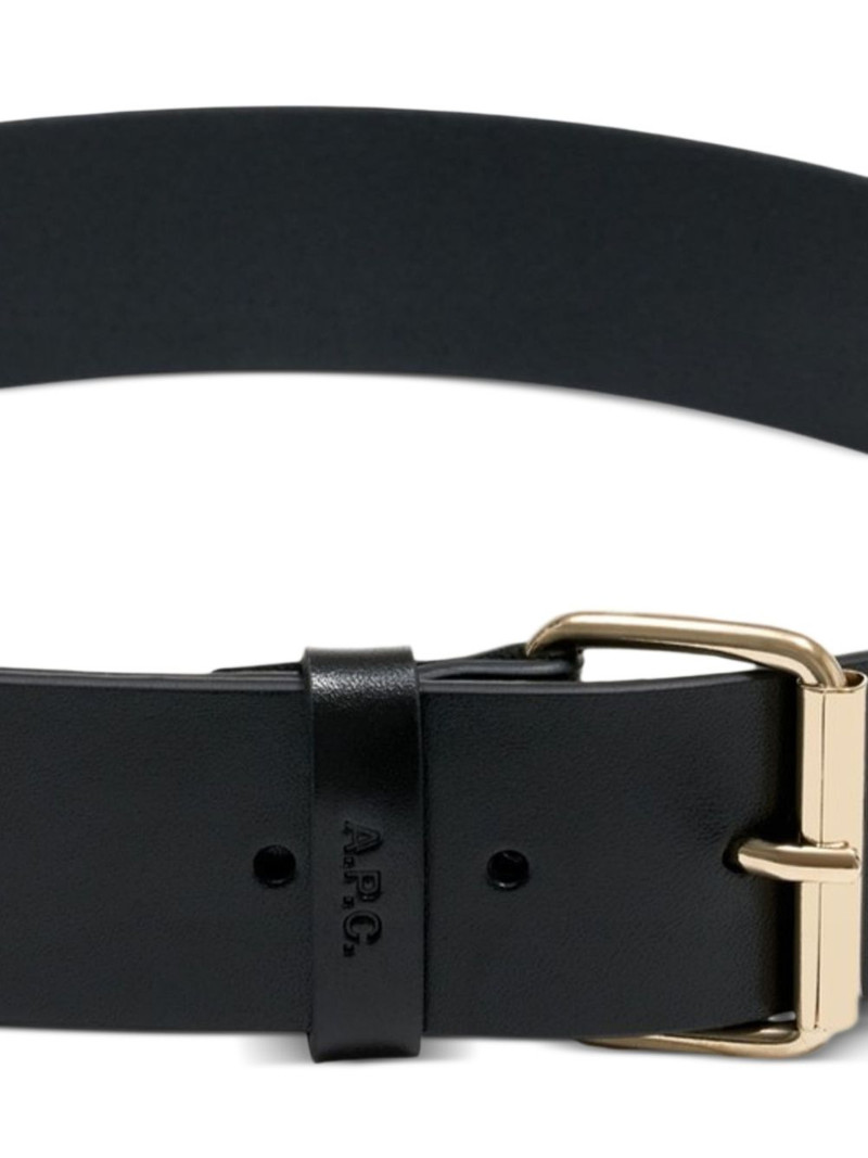 A.P.C. leather belt outlook