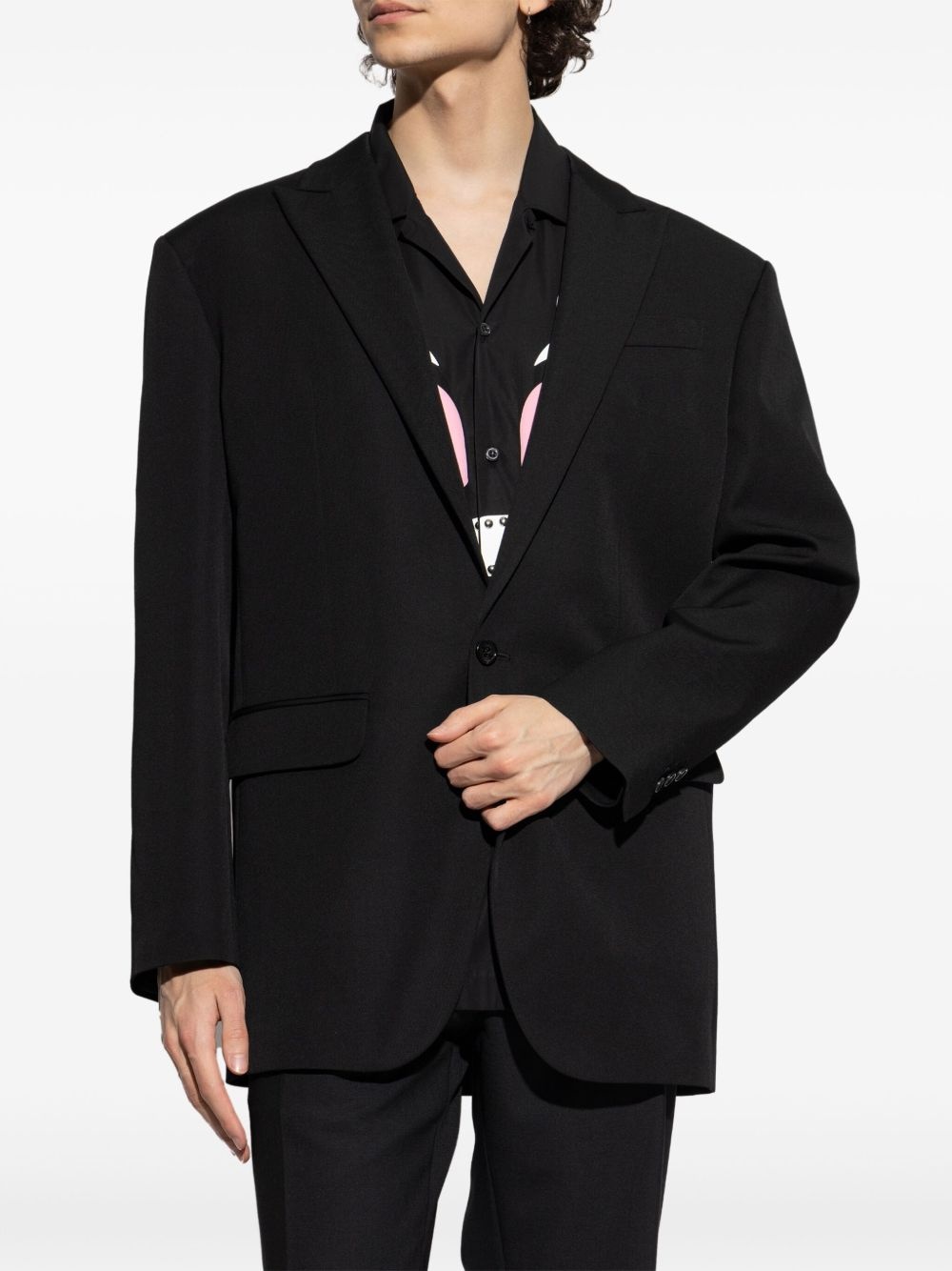 single-breasted blazer - 3