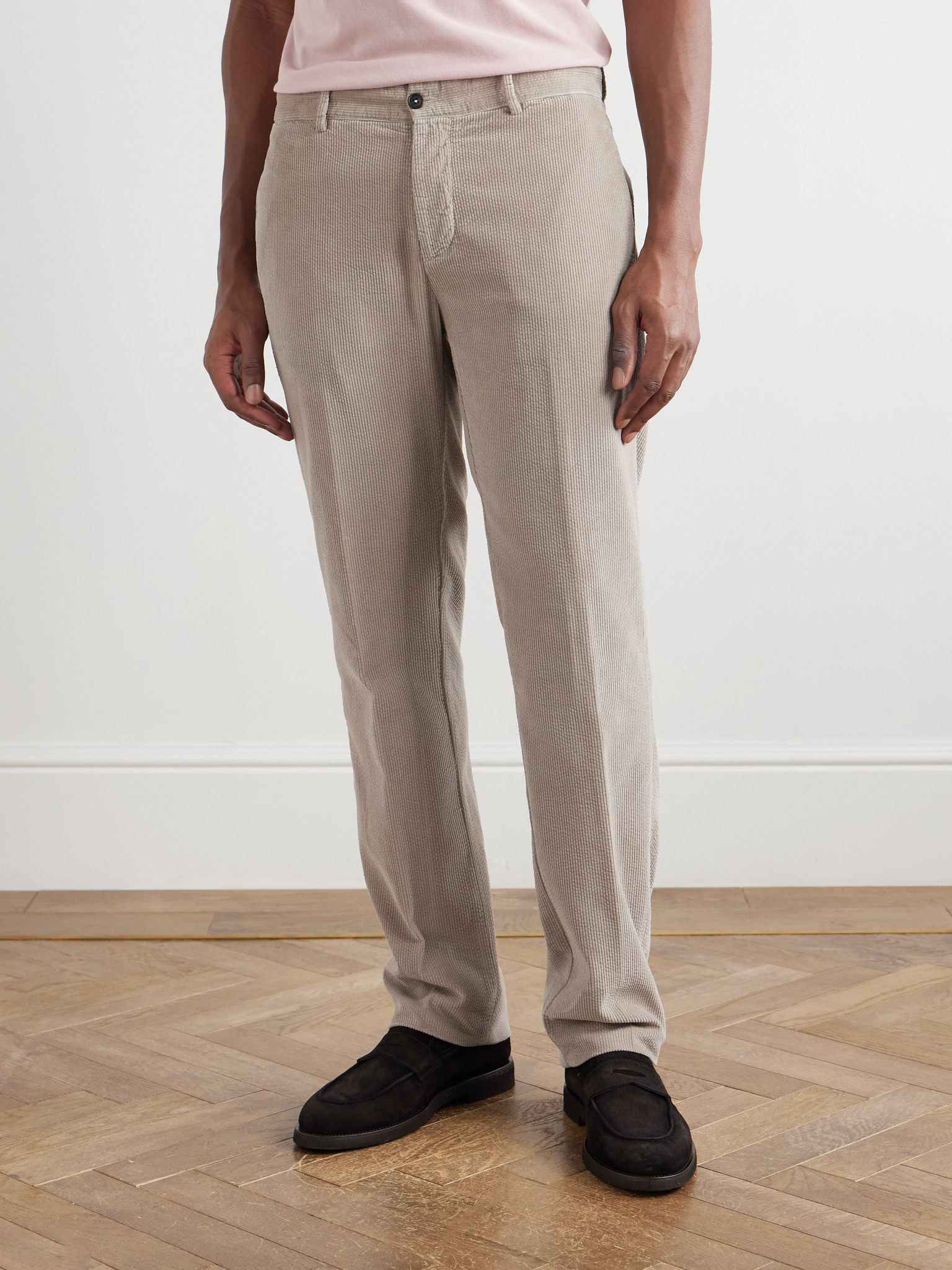 Sloop Cotton-Corduroy Suit Beige - 3