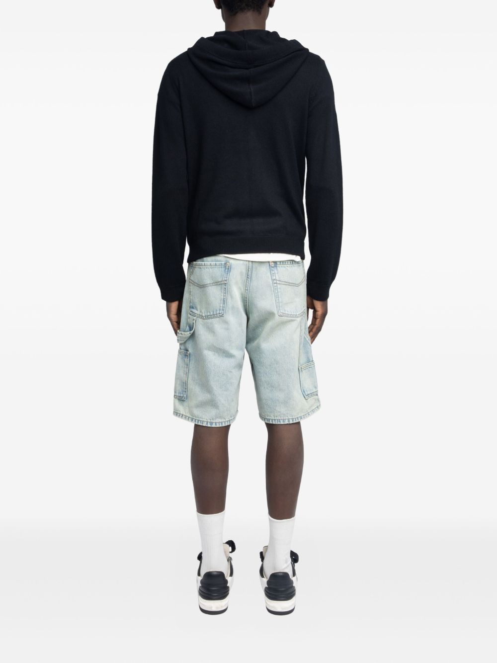 Clash zip-up hoodie - 3
