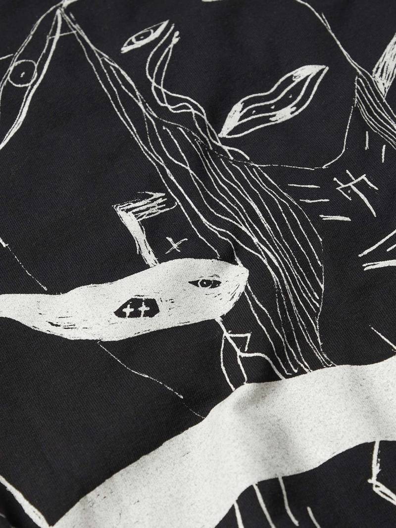 Jason's Printed Cotton-Jersey Zip-Up Hoodie 3