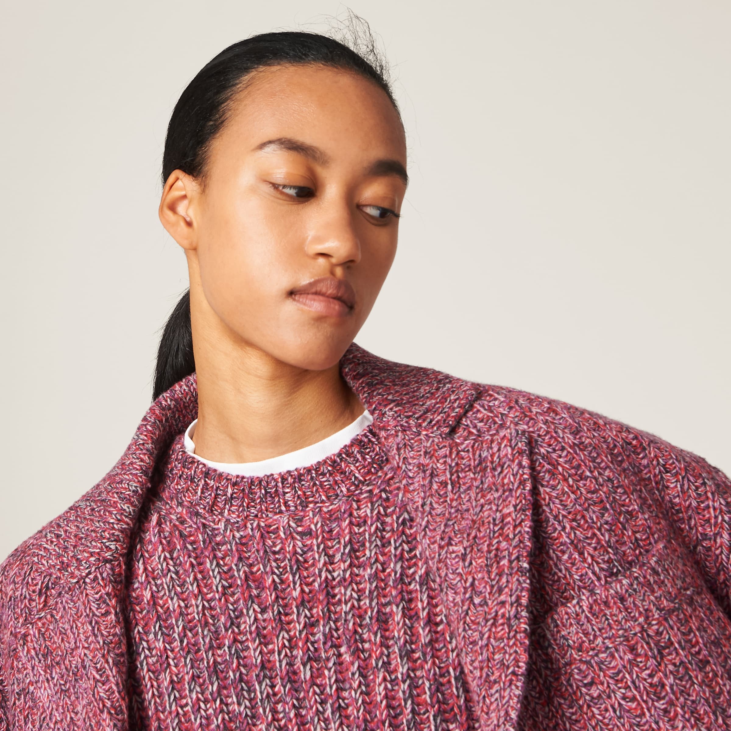 Wool and cashmere sweater - 5