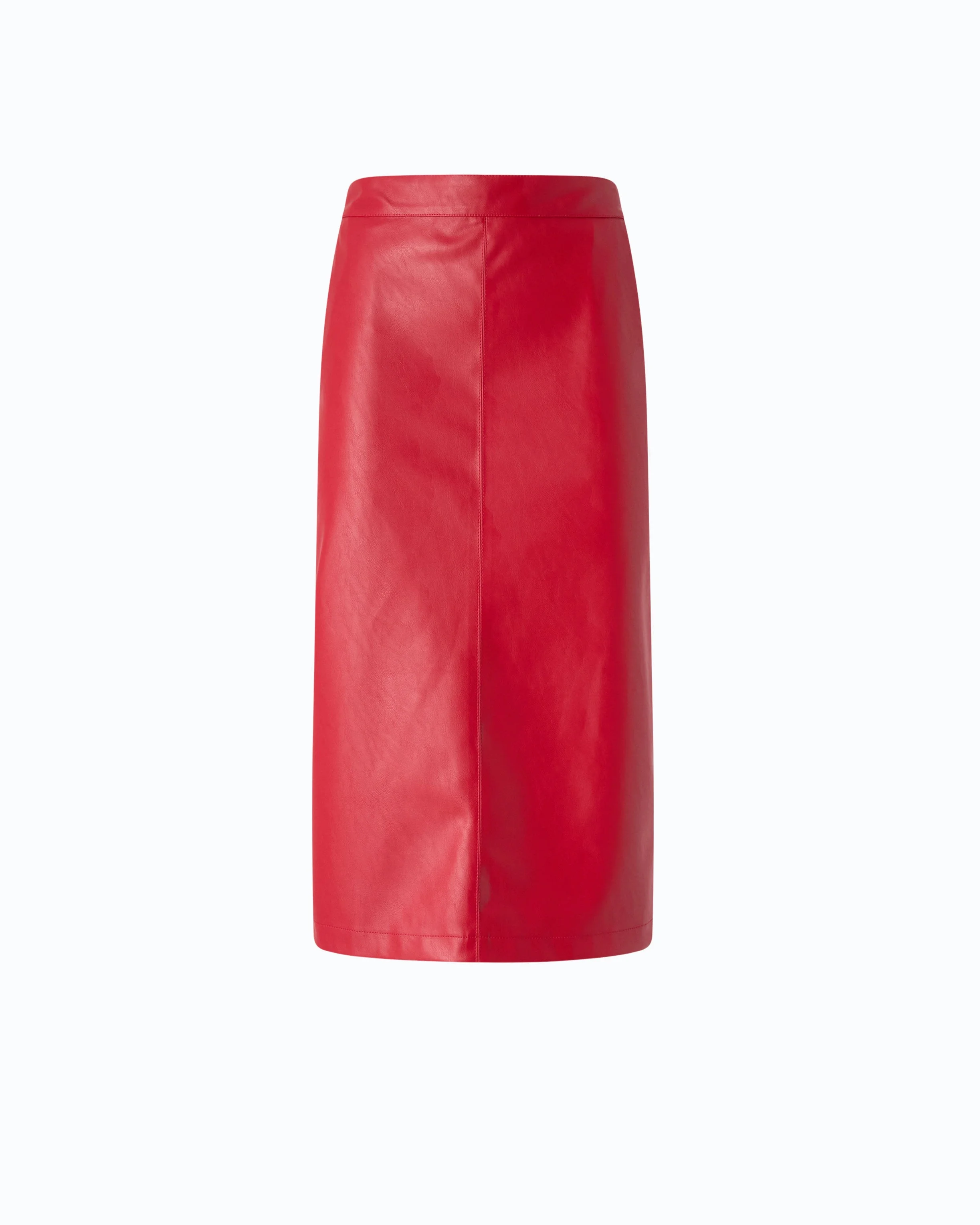 NAPPA LEATHER-EFFECT PENCIL SKIRT - 1