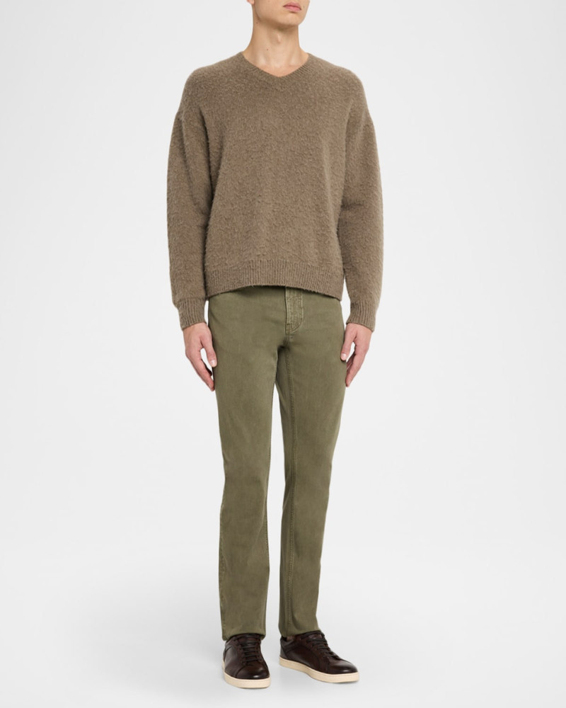 FRAME Men's Brushed Cashmere V-Neck Sweater outlook