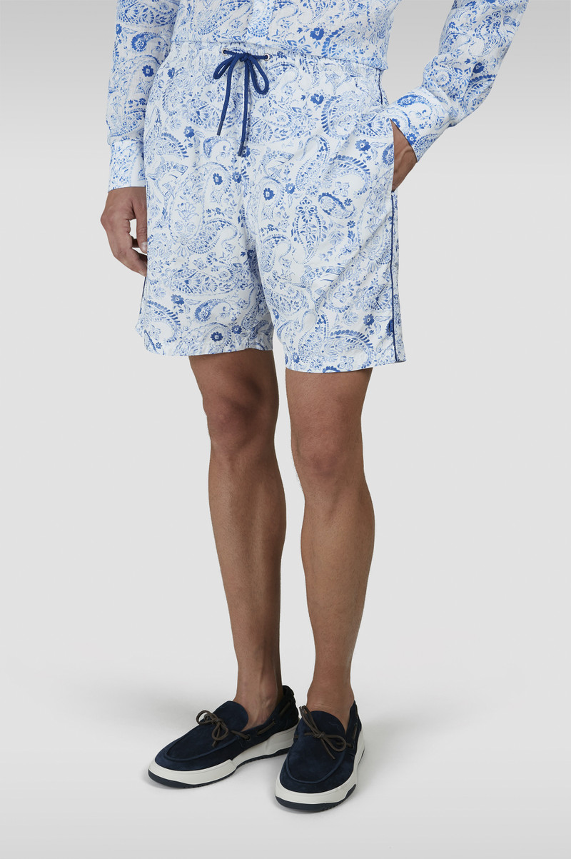 SWIM SHORTS WITH PAISLEY PRINT 6