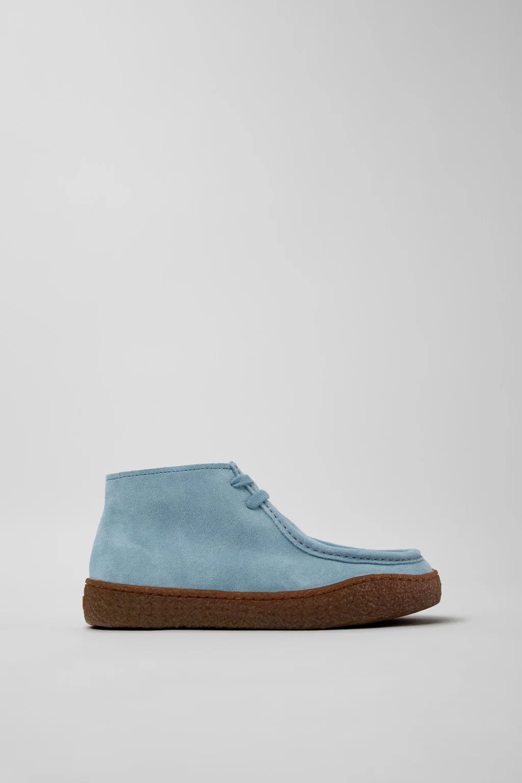 Peu Terreno Blue Suede Ankle Boots for Women. - 1