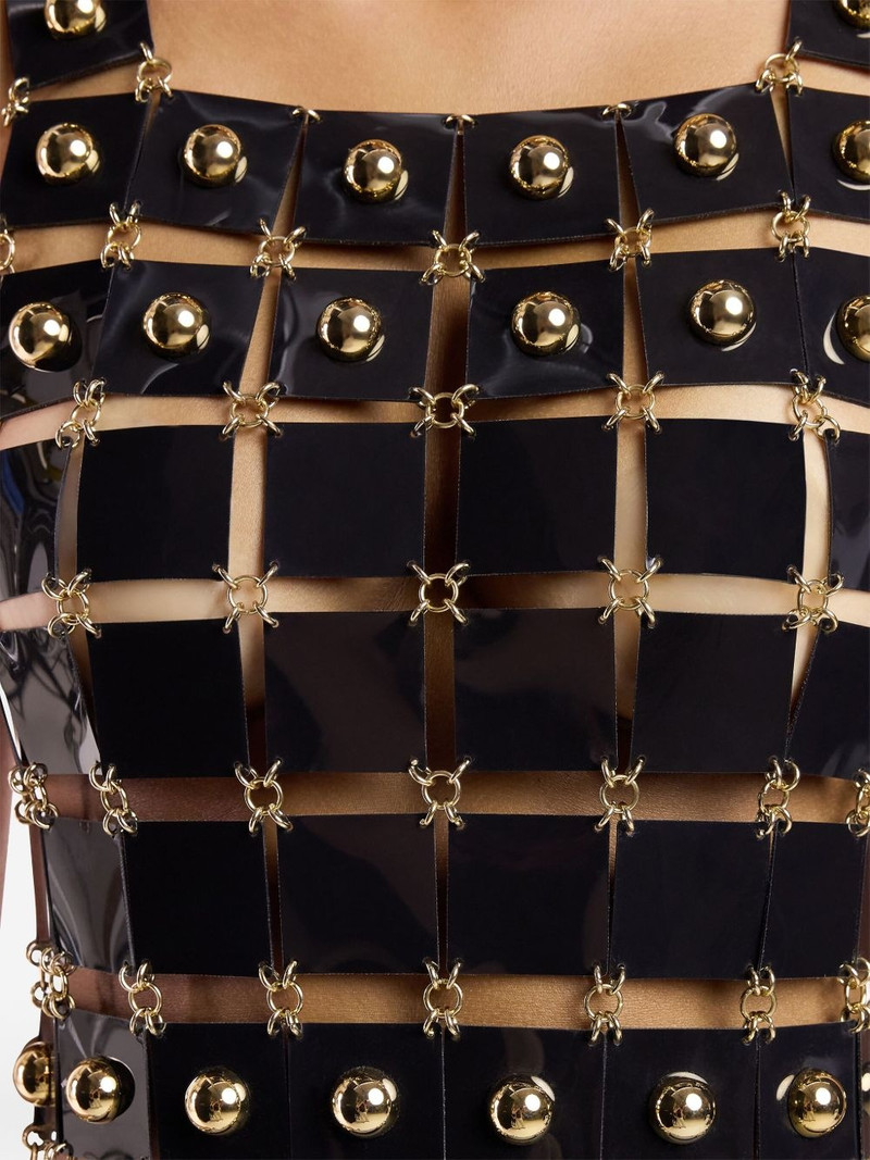stud-detailed minidress 7