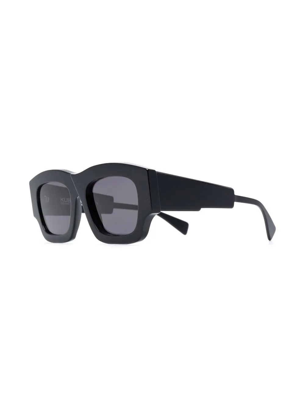 square thick-frame sunglasses - 2