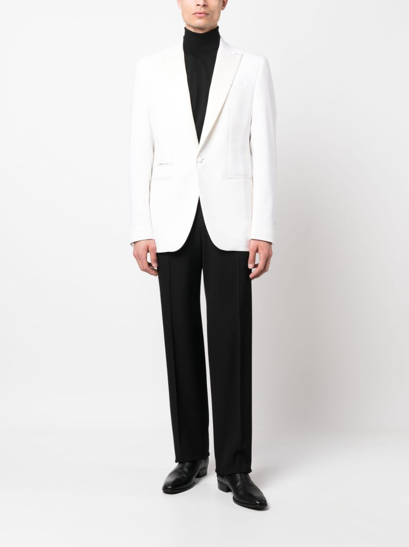 PHILIPP PLEIN single-breasted wool blazer outlook