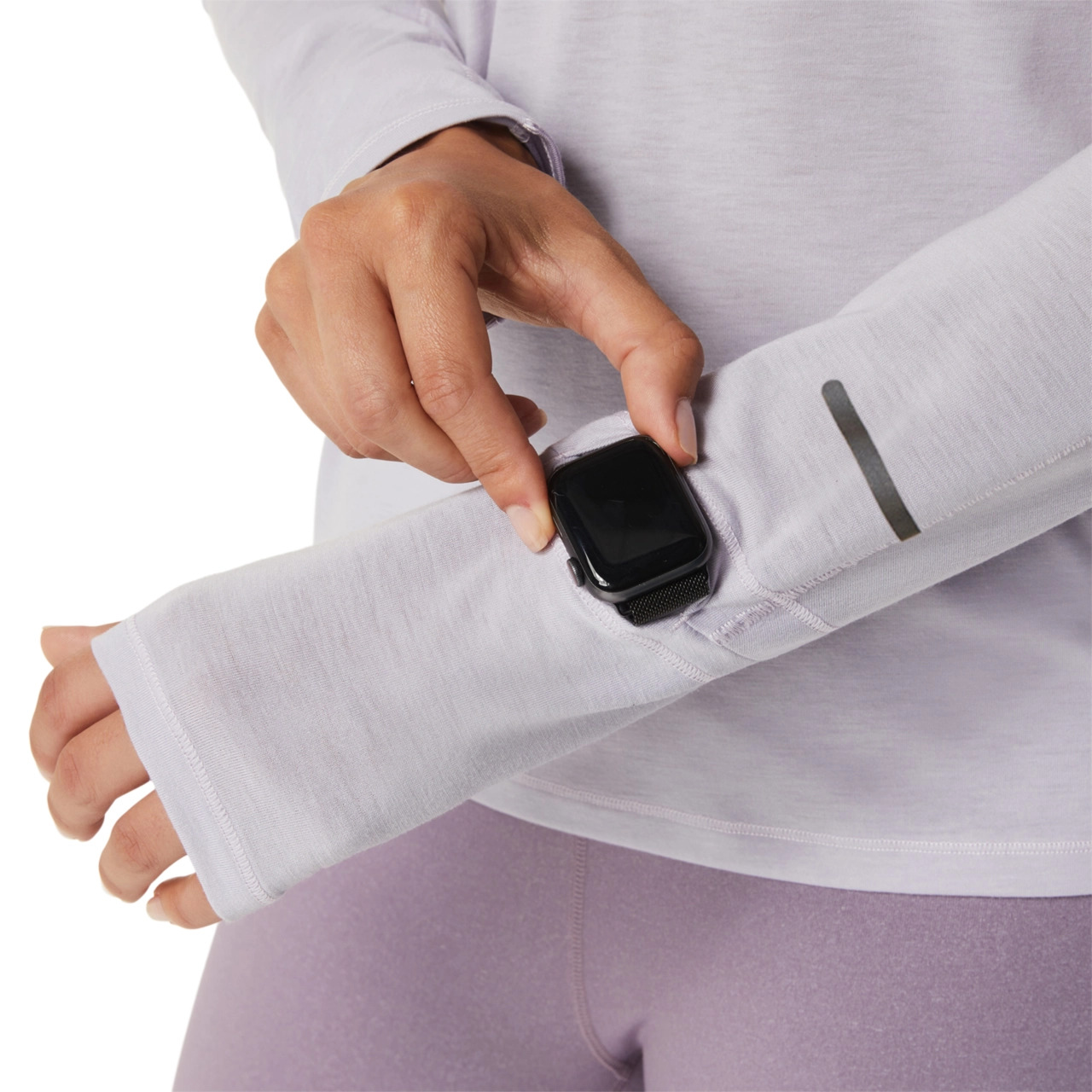 WOMEN'S METARUN 1/2 ZIP LONG SLEEVE TOP - 7