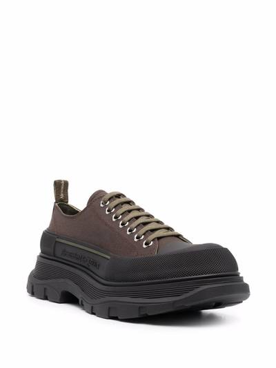 Alexander McQueen Tread Slick lace-up sneakers outlook