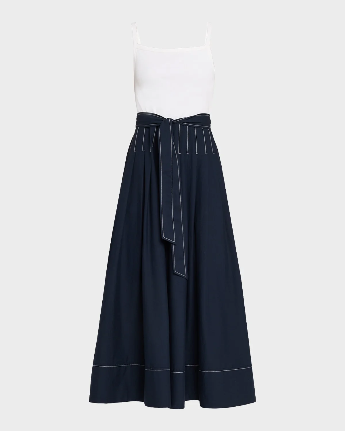 Olivia Layered Denim Dress - 1