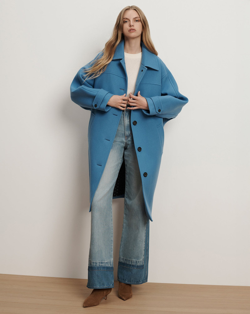 LAURENT COCOON DICKEY COAT 4