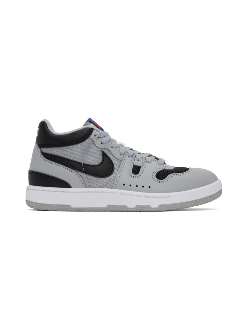 Gray & Black Attack OG Sneakers - 1