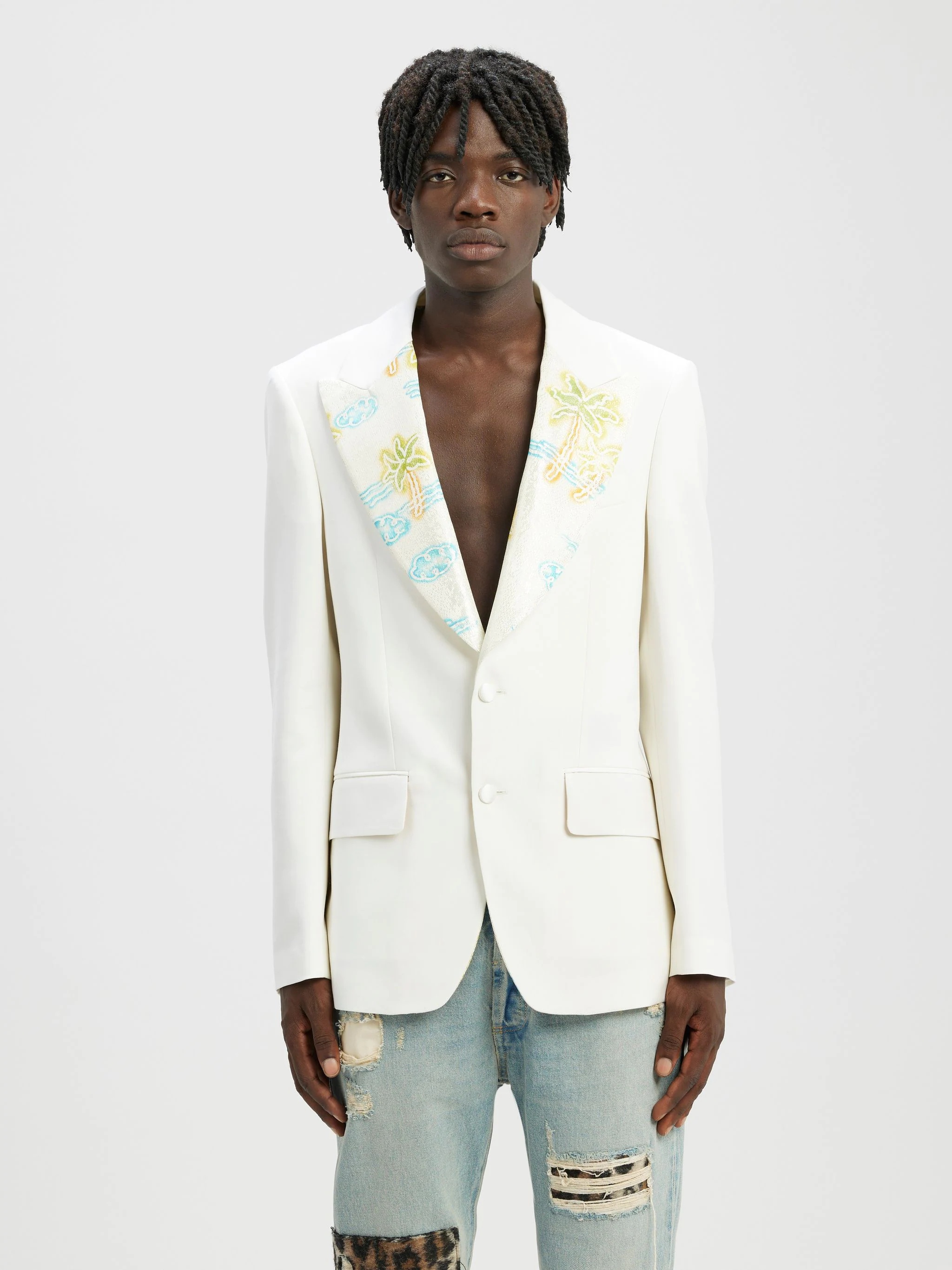 SHOW PALM SUIT BLAZER - 3