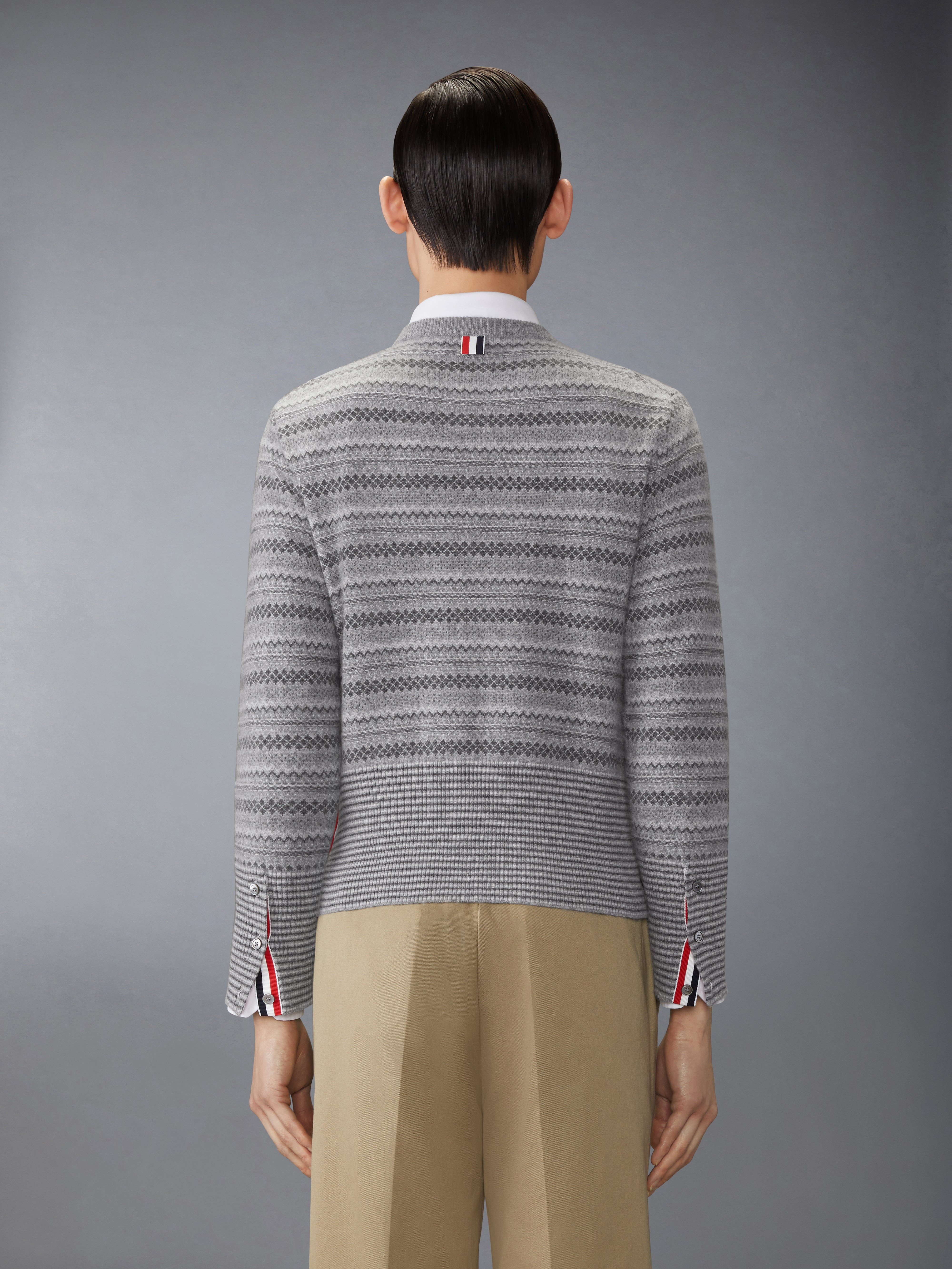 FAIRISLE JACQUARD CASHMERE PULLOVER - 3
