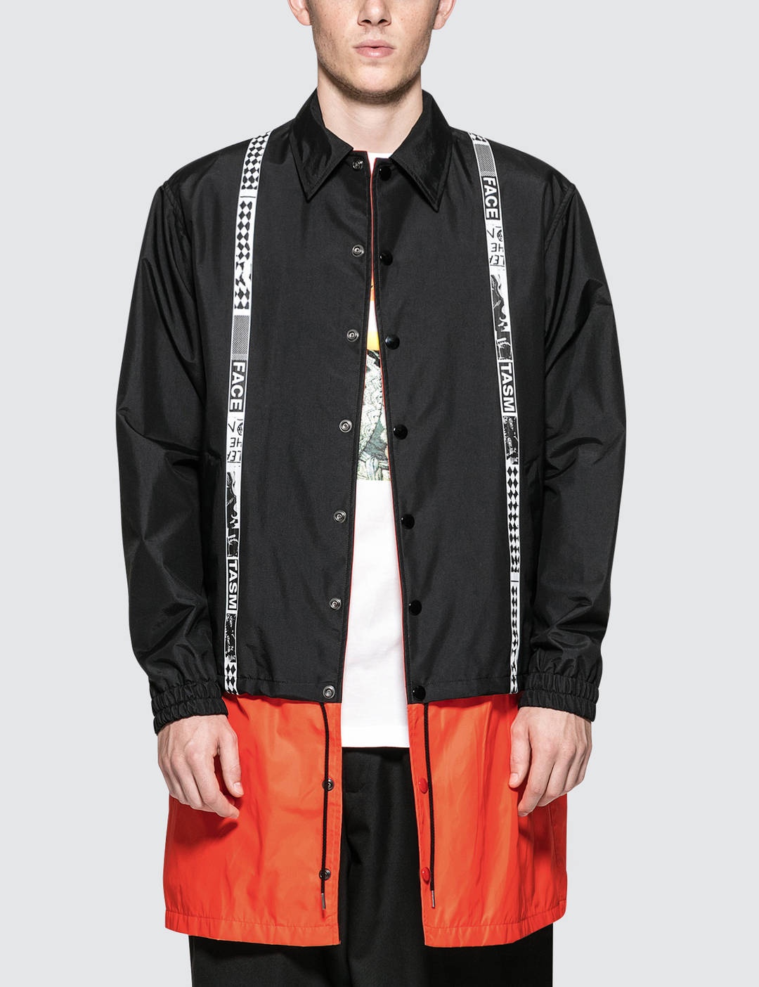 Face Long Coach Jacket - 1