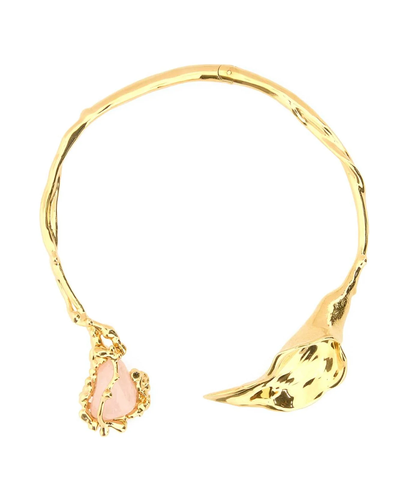 Gold Metal Chloã© Flower Soul Necklace - 1