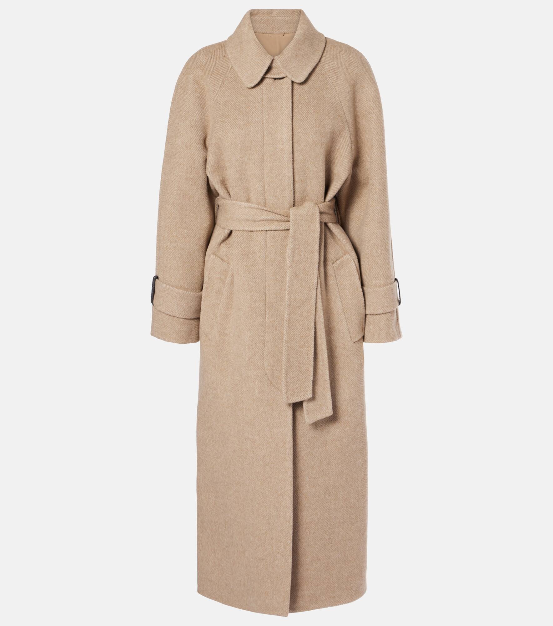 Wool and cashmere overcoat - 1