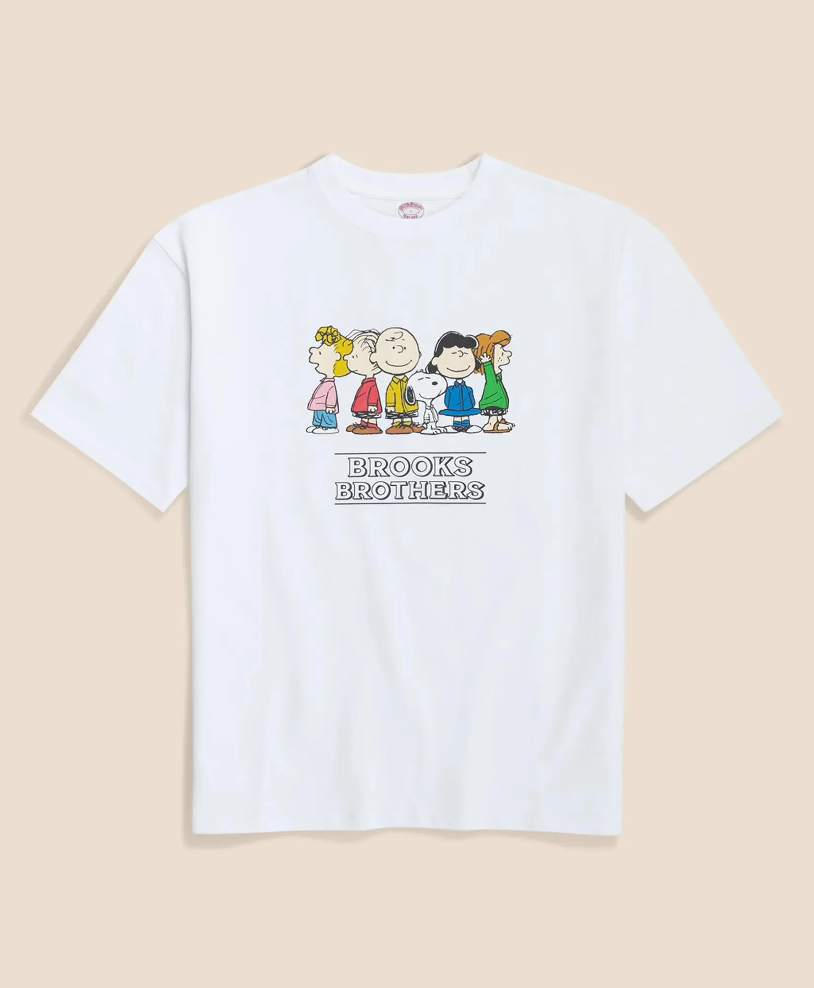 Brooks Brothers x PEANUTS Cotton Graphic T-Shirt - 1