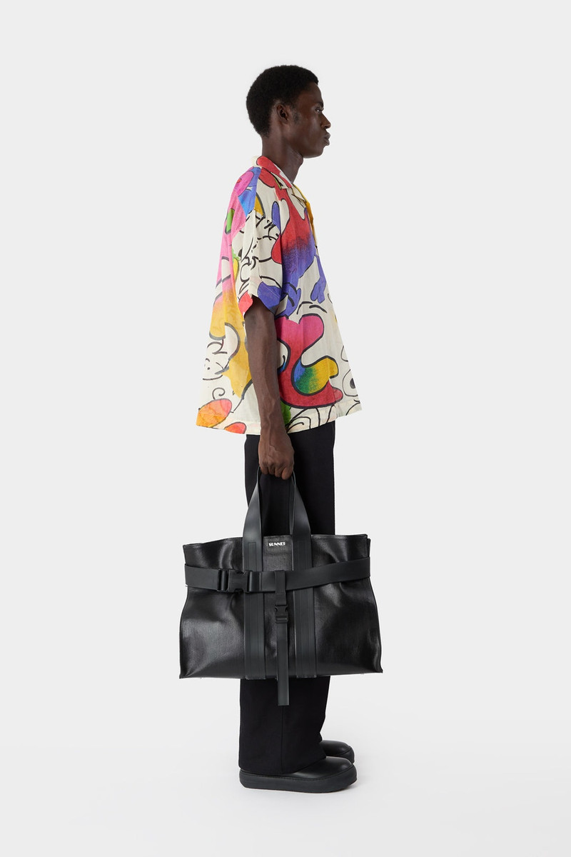 WHATEVER PRINT COULISSE POLO SHIRT 7