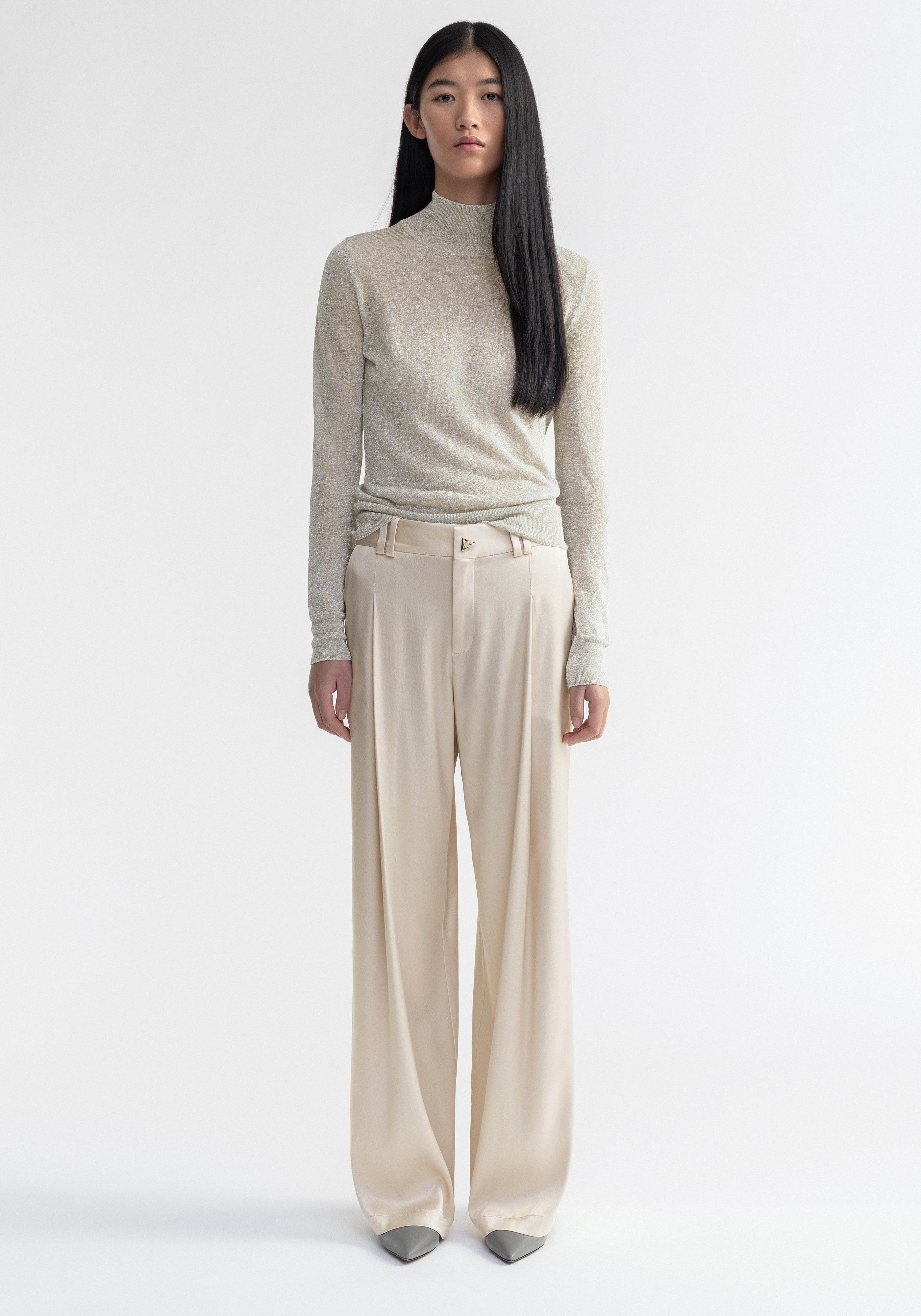 VASLAV
Sparkly ribbed turtleneck - 3