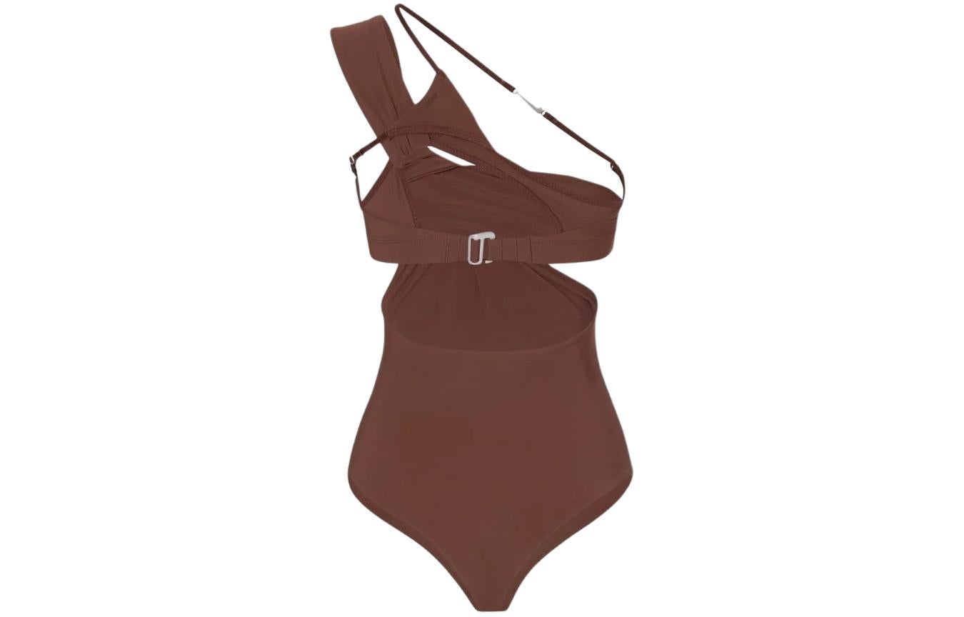 (WMNS) Nike x Jacquemus Bodysuit Asia Sizing 'Brown' FJ3284-259 - 2
