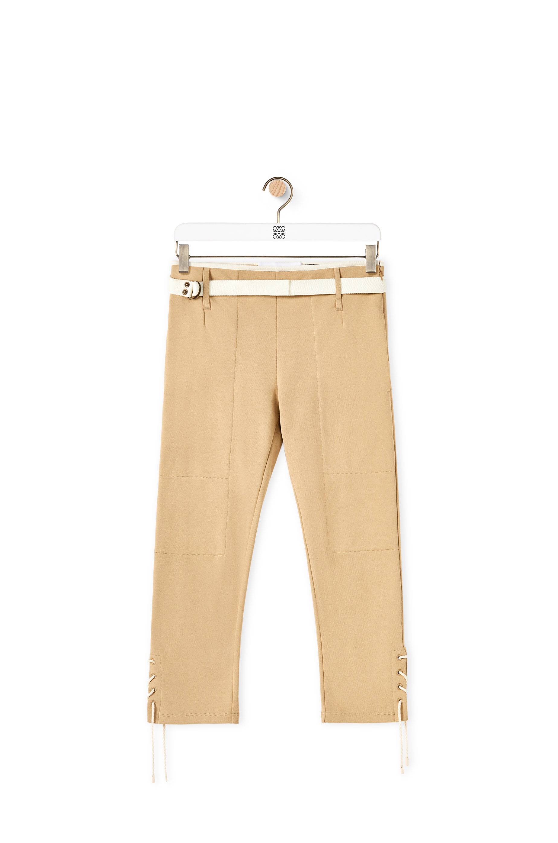 Laced trousers in cotton - 1