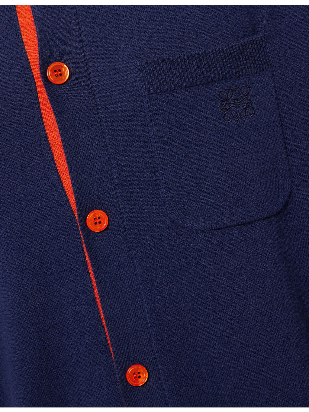 Polo-Collar Relaxed-Fit Wool Cardigan - 6