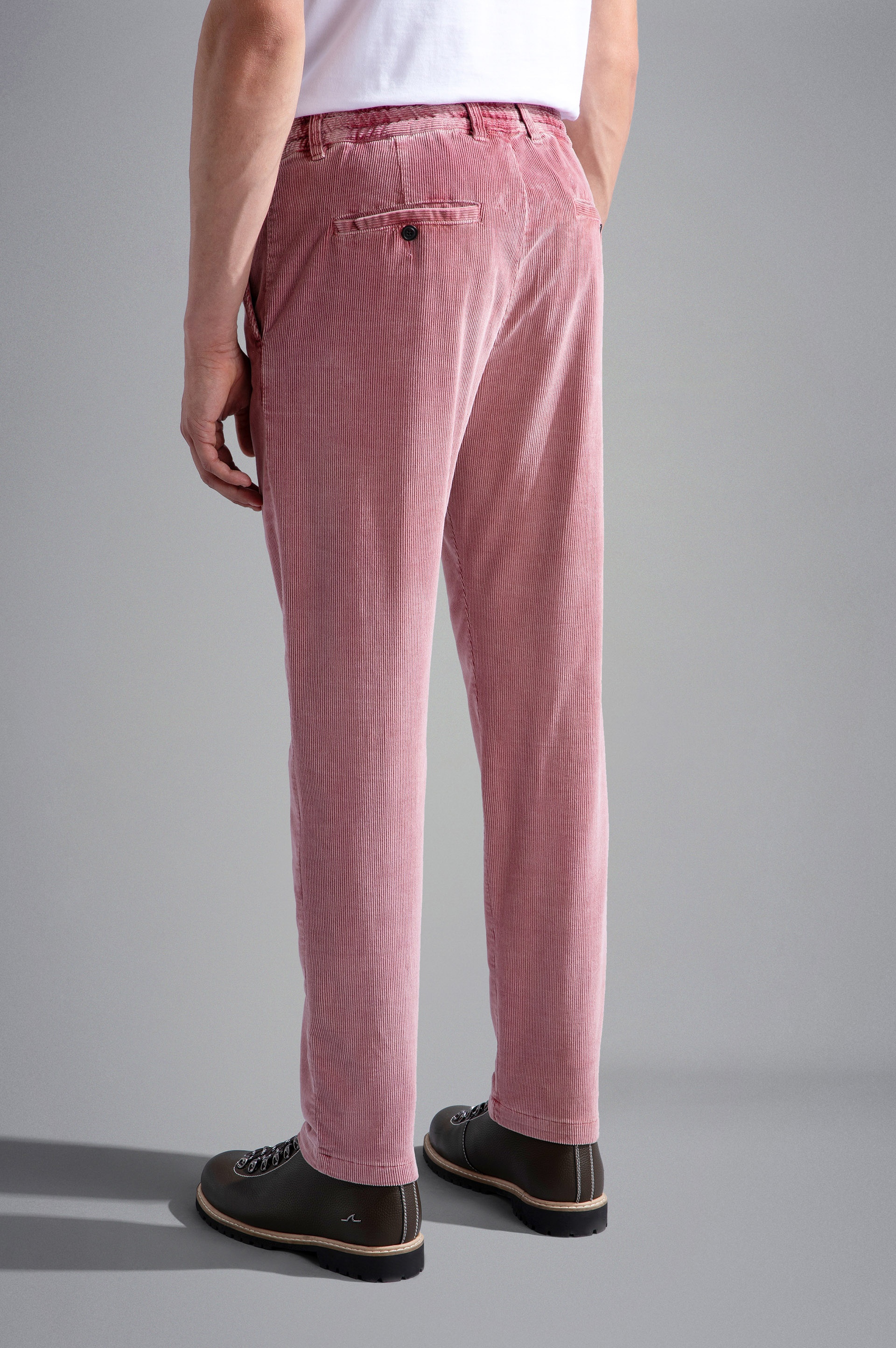 VELVET CHINO TROUSERS - 3