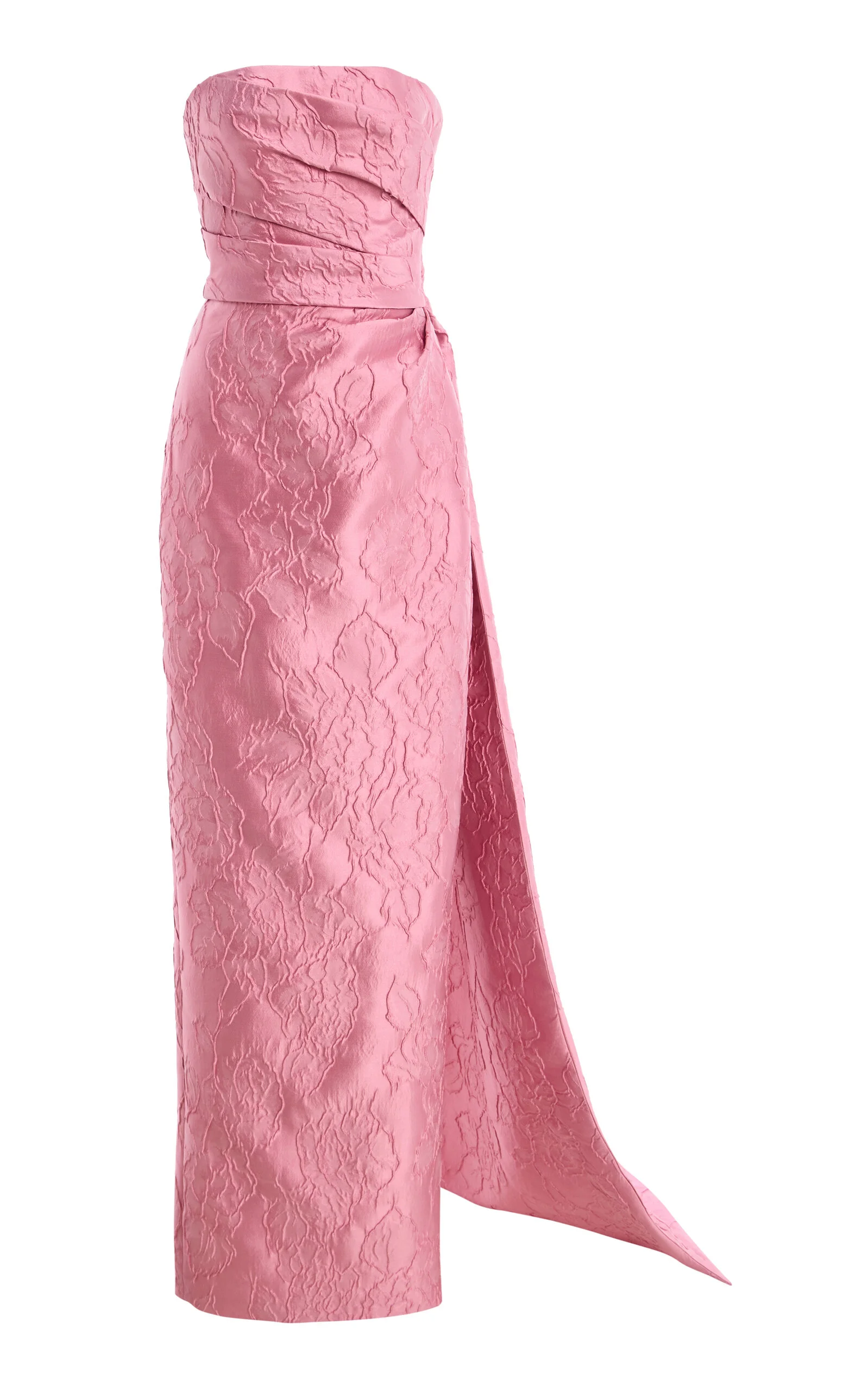 Strapless Draped Gown light pink - 1