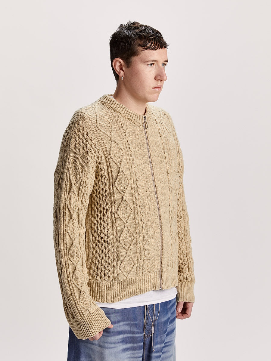 Cazzo Cardigan Natural - 4