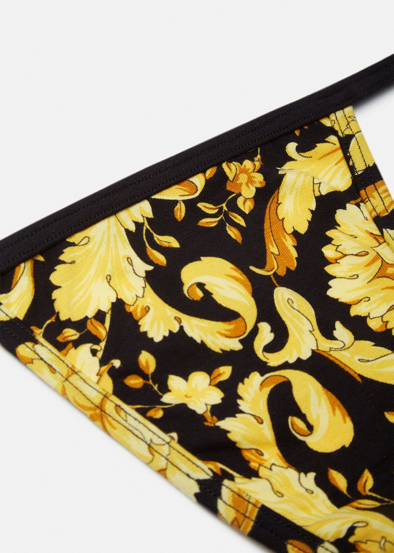 VERSACE Barocco Print Thong outlook