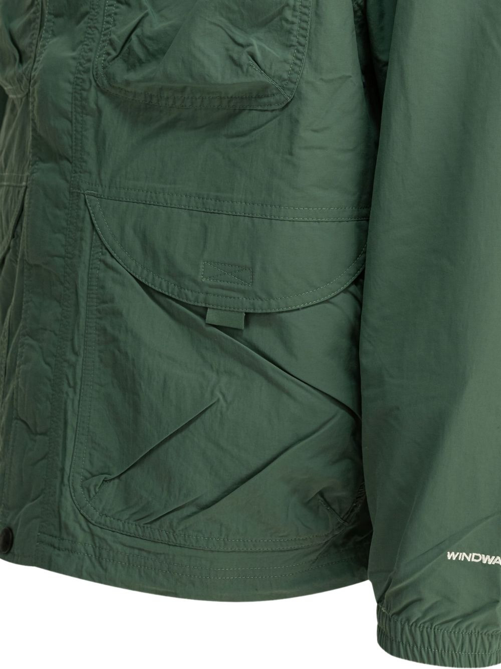 multi-pocket long-sleeved jacket - 4