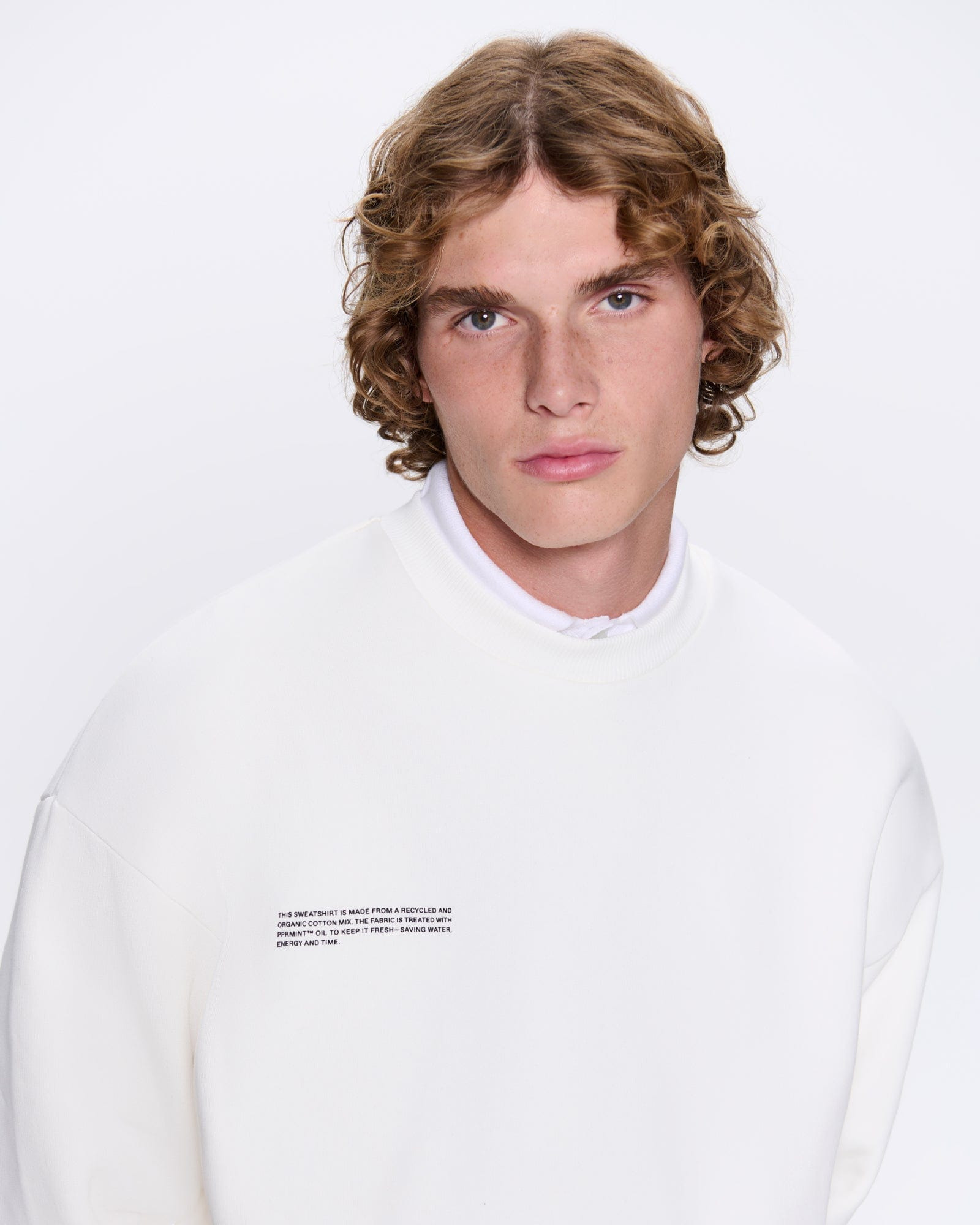 Mens 365 Heavyweight Sweatshirt - Off-White - 5