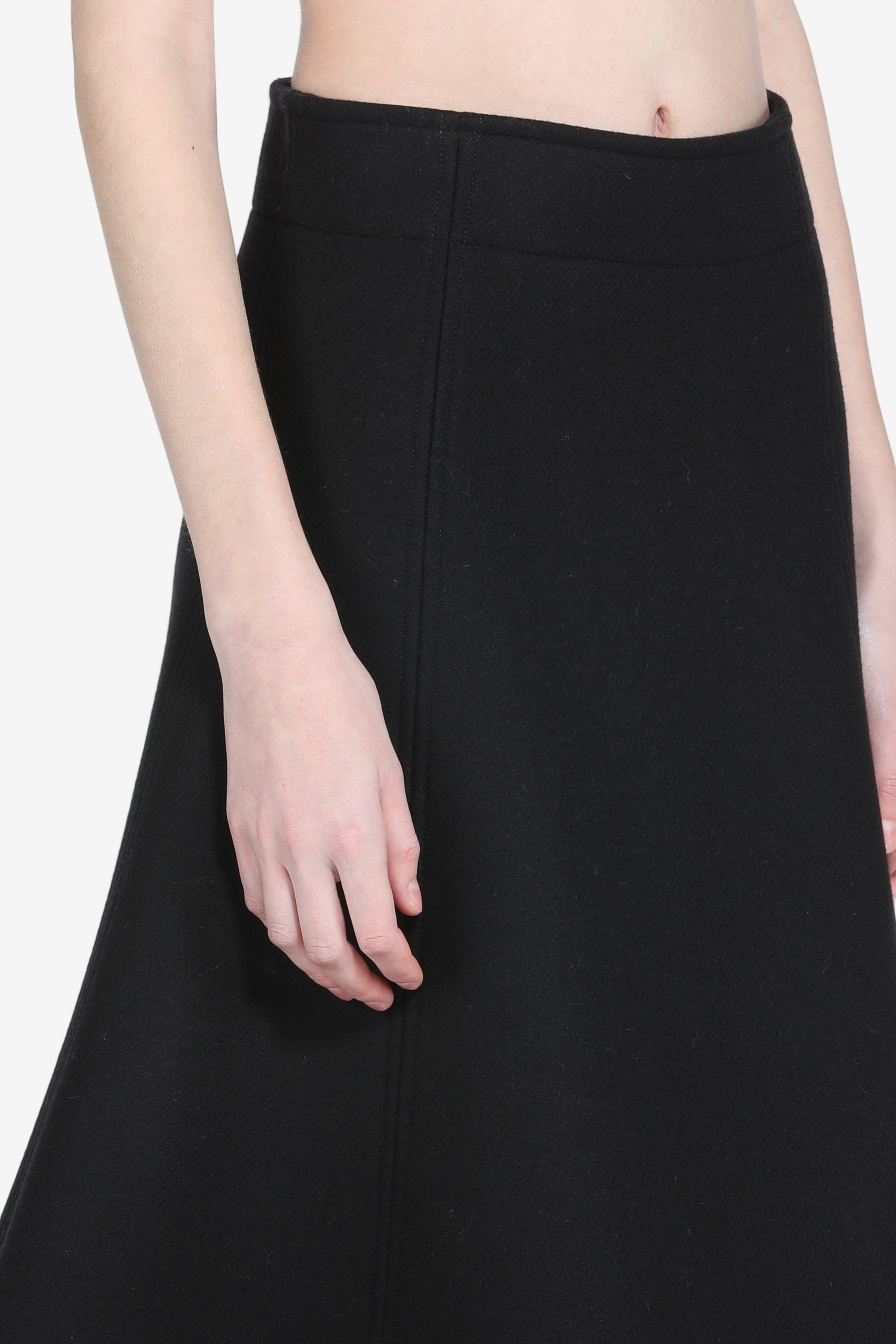 MIDI SKIRT IN WOOL - 5