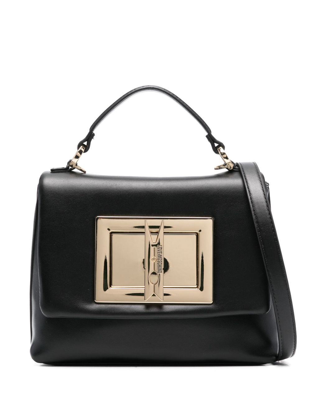 logo-debossed tote bag - 1