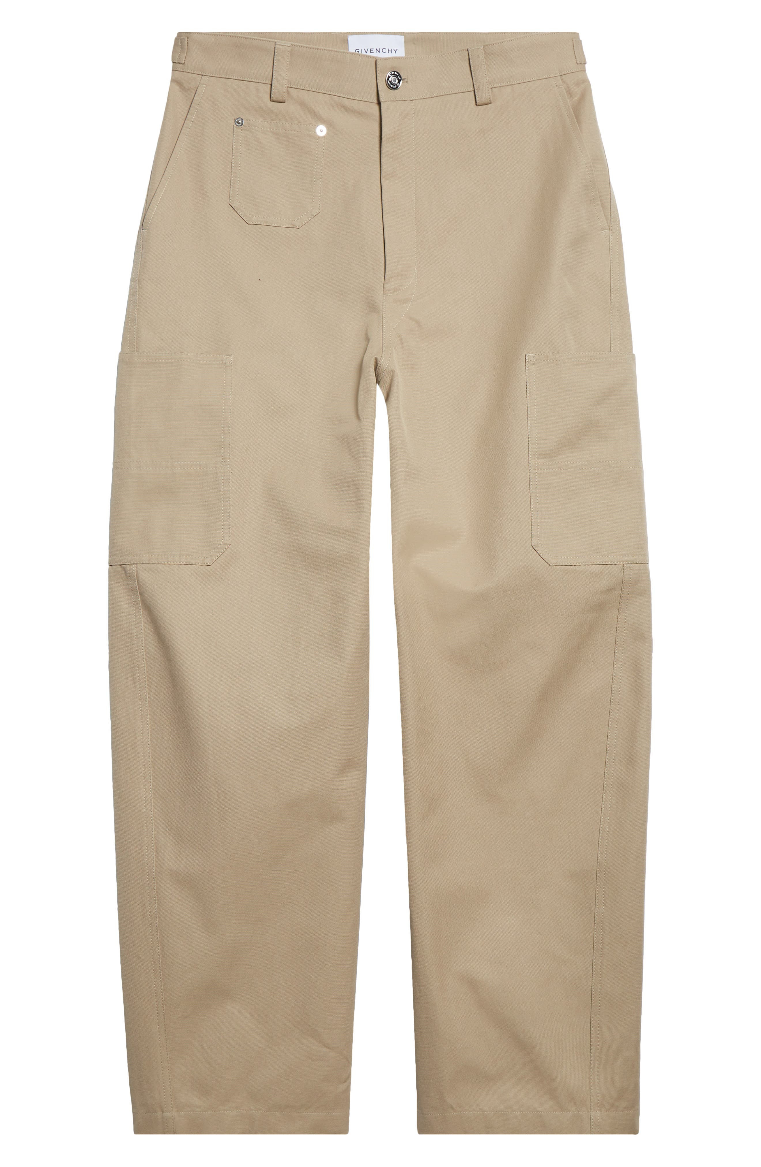 Givenchy Cotton Canvas Cargo Pants in Beige at Nordstrom - 6
