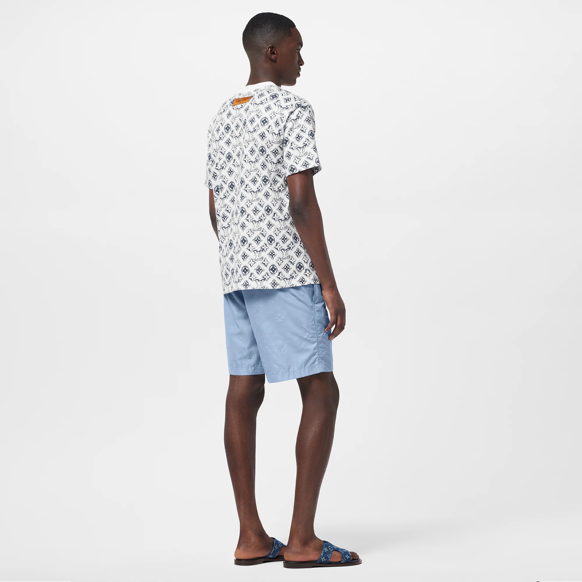 Monogram Nylon Swim Board Shorts - 3