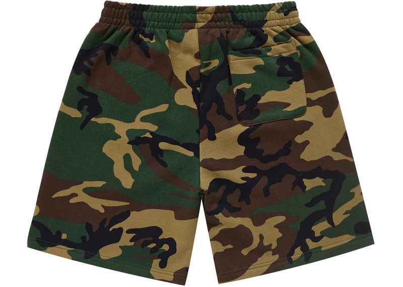 Supreme Supreme Small Box Sweatshort (FW24) Woodland Camo outlook