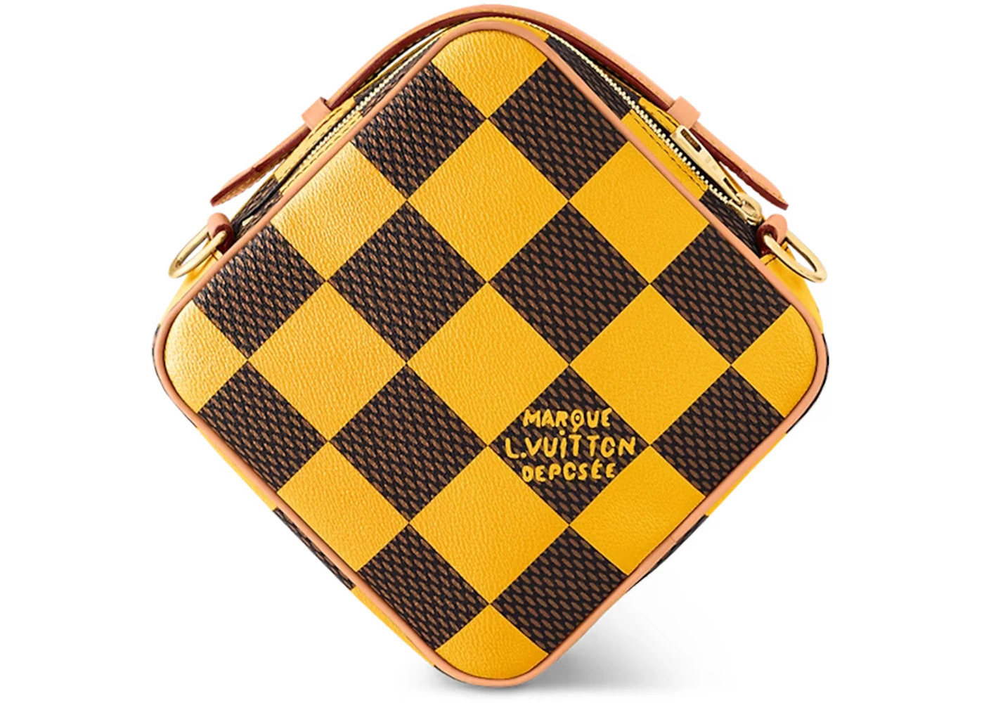 Louis Vuitton Chess Messenger Bag Damier Pop Jaune Mat - 2