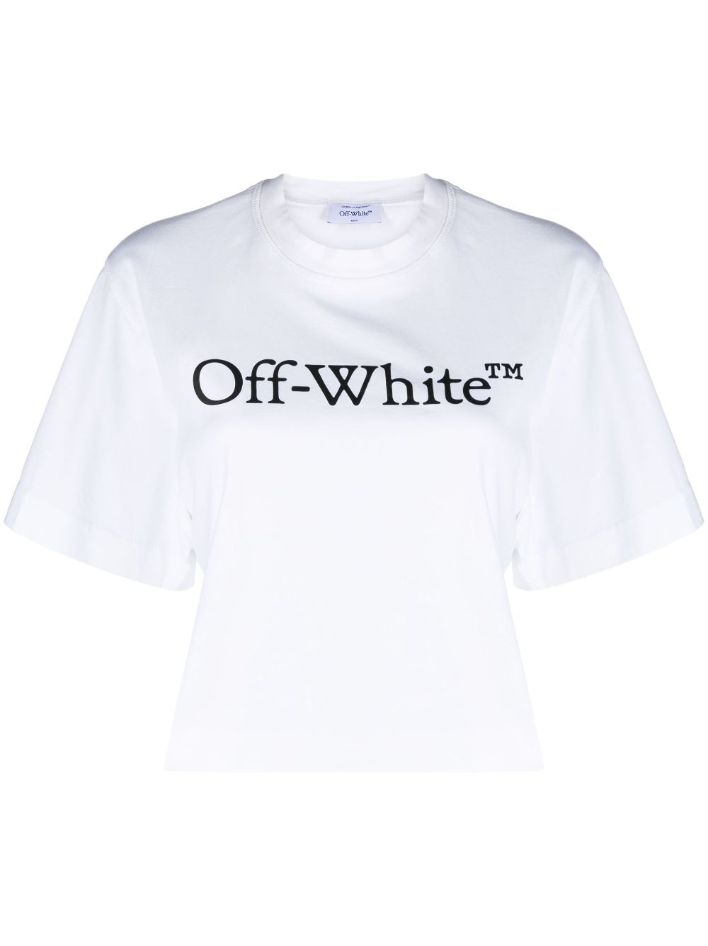 Big Logo Bookish cropped T-shirt - 1