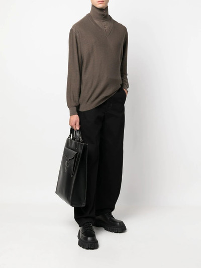 Lemaire long-sleeve roll-neck jumper outlook