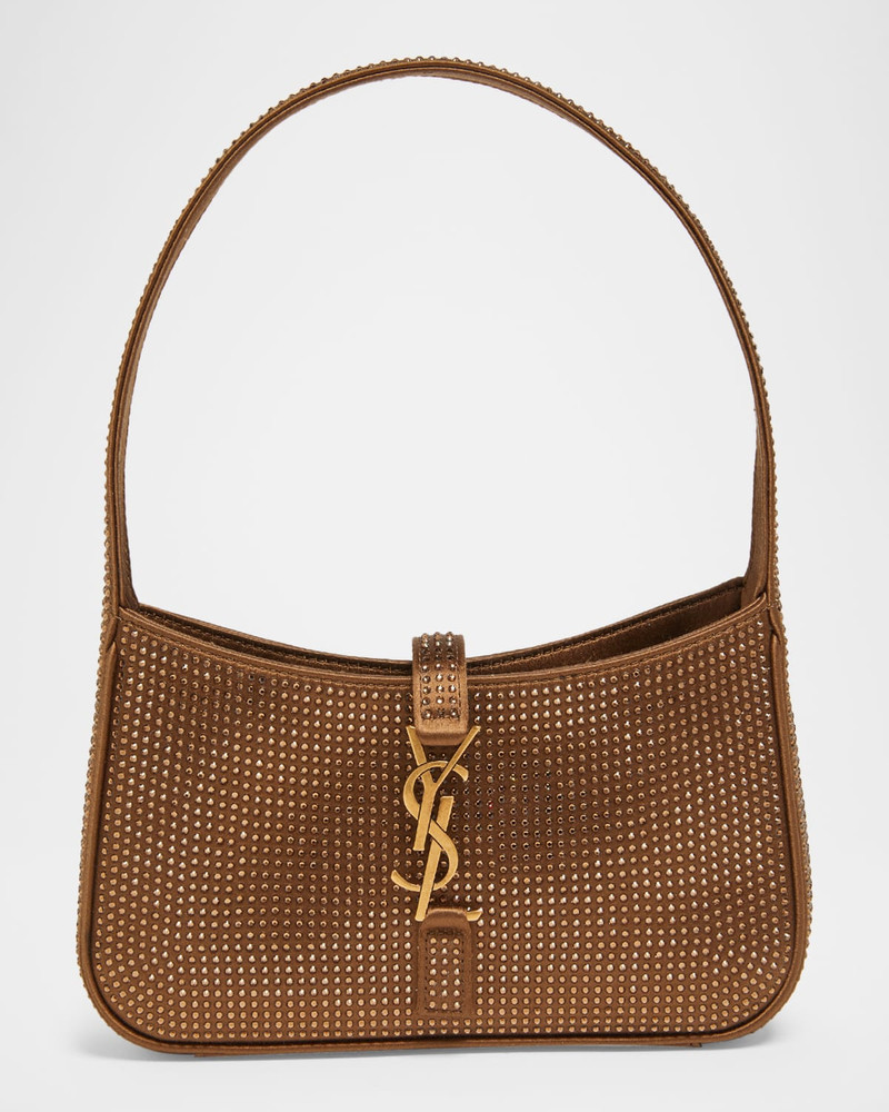 Le 5 A 7 Mini Shoulder Bag in Strass Viscose-Silk 1
