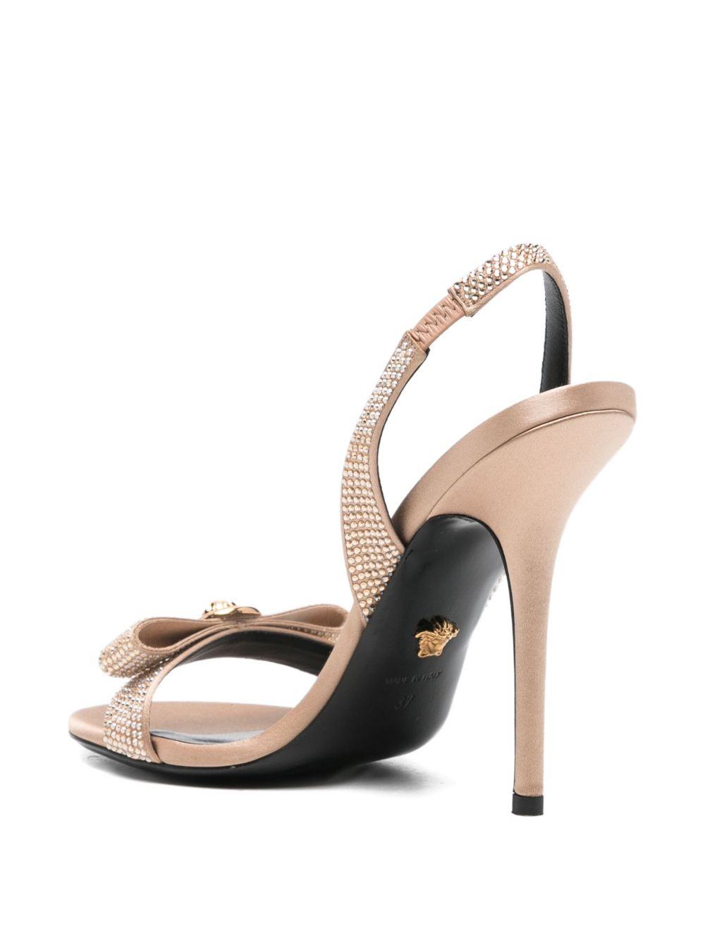 medallion-embellishment sandals - 3