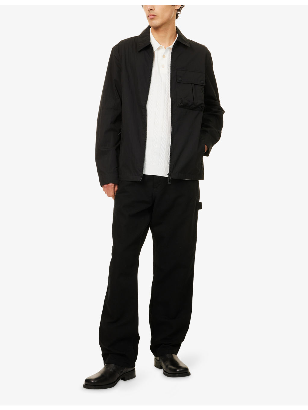 Drome Patch-Pocket Cotton-Blend Overshirt - 2
